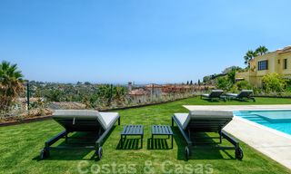 Belle villa de luxe contemporaine avec vue mer et montagne à vendre, Benahavis, Marbella 28043 