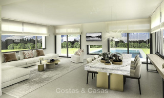 Nouvelles villas de style moderne à vendre, à distance de marche de la plage, Puerto Banus, Marbella. DERNIÈRE VILLA ! 15895 