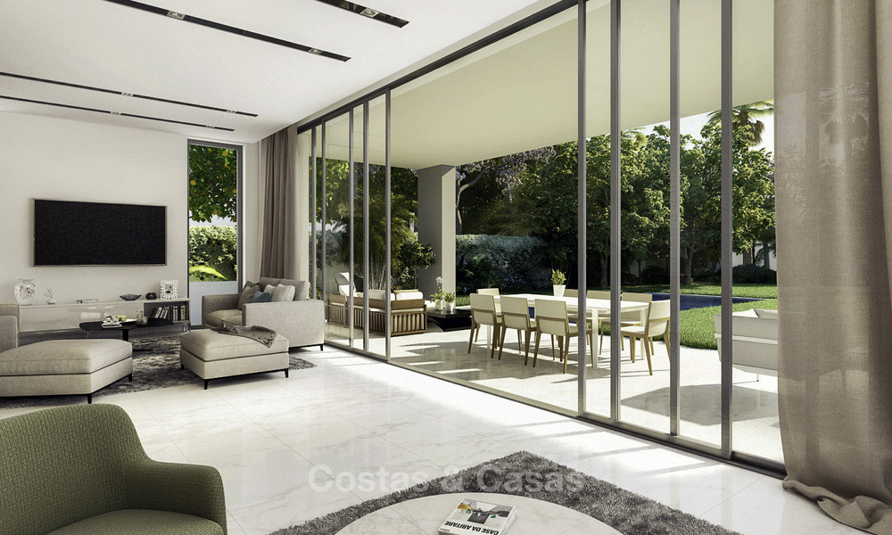 Nouvelles villas de luxe exceptionnelles à vendre, à quelques pas de la plage, Puerto Banus, Marbella 16200