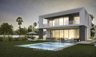 Nouvelles villas de luxe exceptionnelles à vendre, à quelques pas de la plage, Puerto Banus, Marbella 16205 