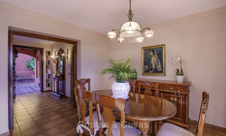 Belle villa andalouse avec maison d'amis séparée à vendre dans le centre de Marbella 16251 