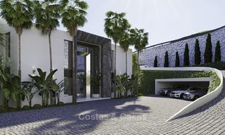 Exceptionnelle villa de luxe avant-gardiste avec vue imprenable sur la mer à vendre, Benahavis - Marbella 16382 