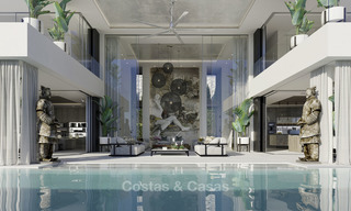 Exceptionnelle villa de luxe avant-gardiste avec vue imprenable sur la mer à vendre, Benahavis - Marbella 16384 