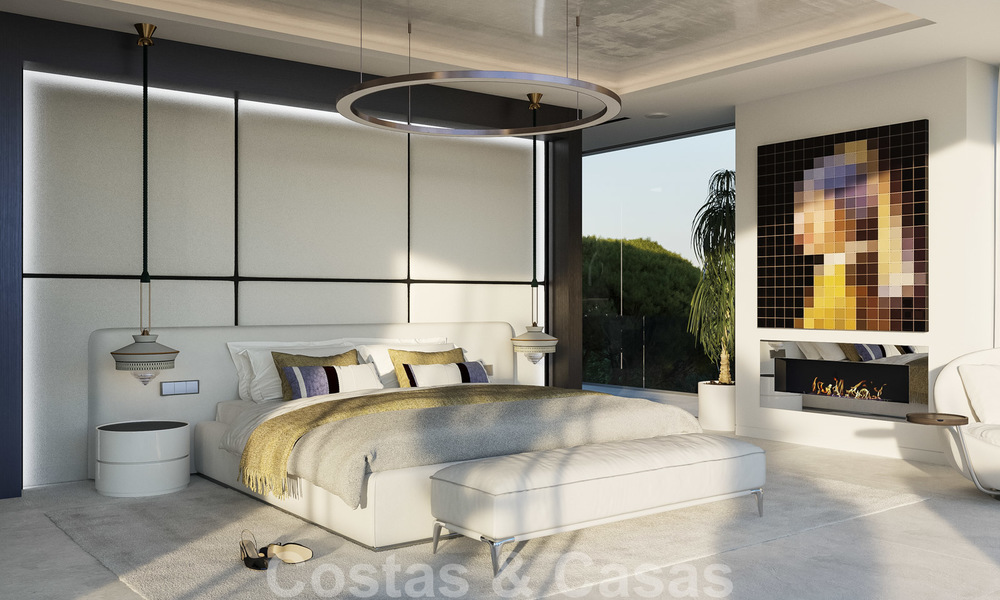 Exceptionnelle villa de luxe avant-gardiste avec vue imprenable sur la mer à vendre, Benahavis - Marbella 20718