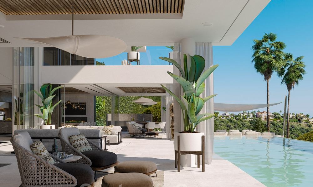 Exceptionnelle villa de luxe avant-gardiste avec vue imprenable sur la mer à vendre, Benahavis - Marbella 20729