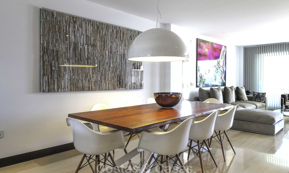 Bel appartement moderne avec vue sur la mer à vendre, dans un complexe de qualité, Benahavis - Marbella 16463