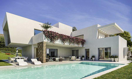 Villa neuve de luxe moderne et exclusive à vendre dans le Triangle d'Or de Marbella 16807