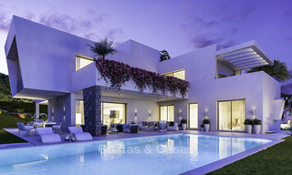 Villa neuve de luxe moderne et exclusive à vendre dans le Triangle d'Or de Marbella 16810 