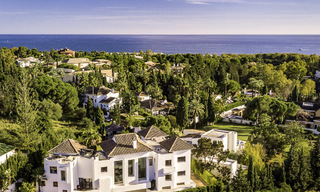 Exceptionnelle villa contemporaine méditerranéenne à vendre près de la plage sur le Golden Mile, Marbella 17039 