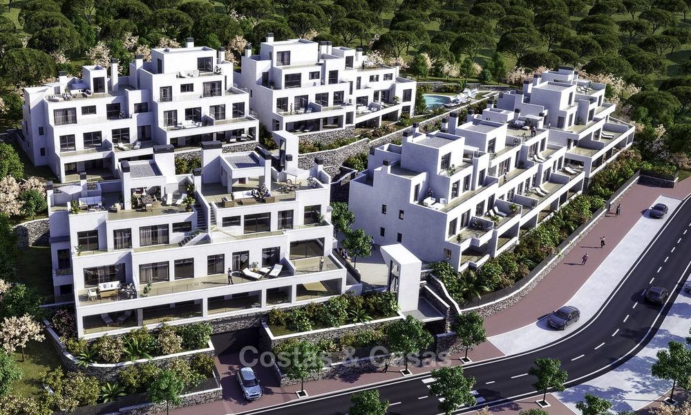 Appartements neufs contemporains à vendre à deux pas des commodités et du centre de Marbella 17049