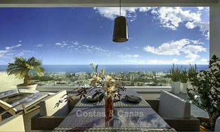 Appartements neufs contemporains à vendre à deux pas des commodités et du centre de Marbella 17054 