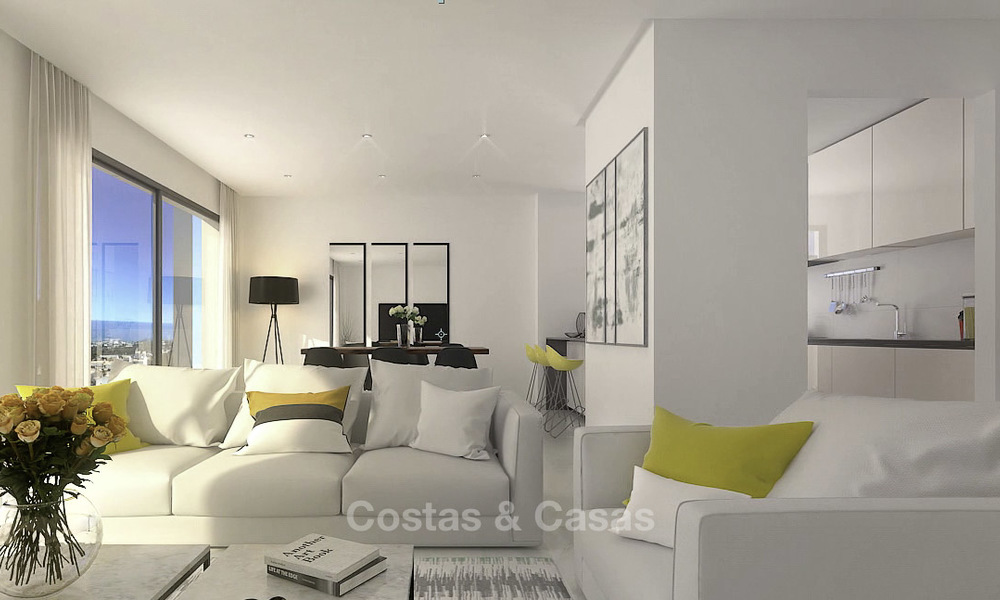 Appartements neufs contemporains à vendre à deux pas des commodités et du centre de Marbella 17057