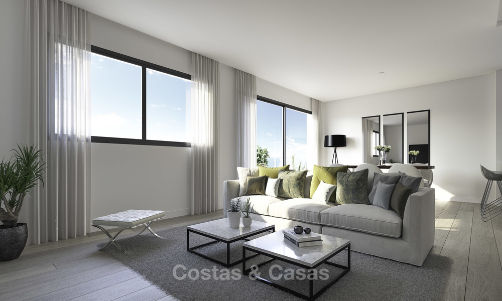 Appartements neufs contemporains à vendre à deux pas des commodités et du centre de Marbella 17060