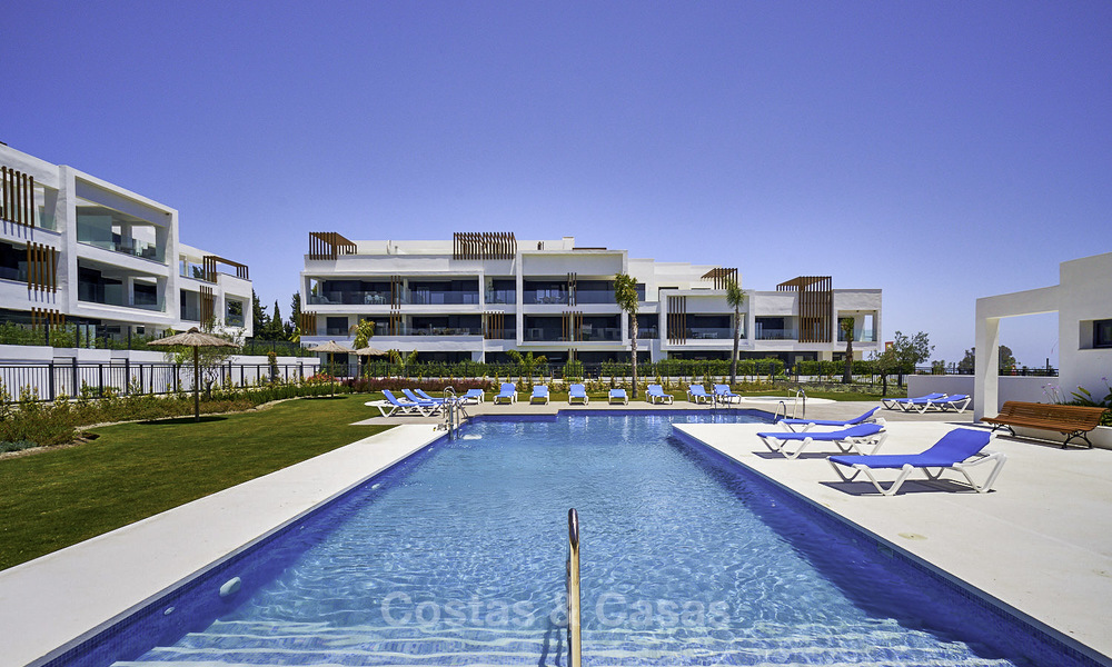 Jolis appartements neufs et modernes à vendre, à proximité de la plage et des commodités, entre Estepona et Marbella 17366