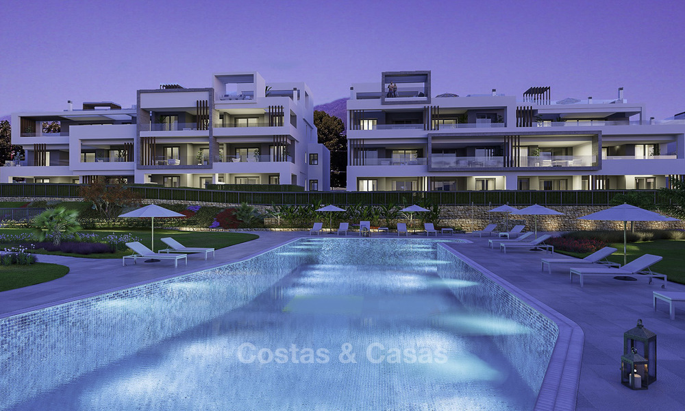 Jolis appartements neufs et modernes à vendre, à proximité de la plage et des commodités, entre Estepona et Marbella 17371