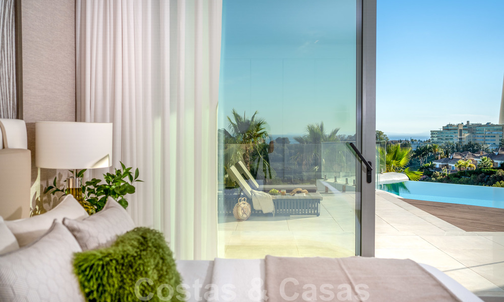 Villa de luxe neuve et moderne à vendre, prête à emménager, dans un resort de golf respecté, Marbella Est 26767