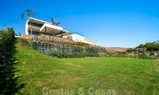 Magnifique villa contemporaine luxueuse à vendre, avec une vue imprenable sur la mer et en première position de golf - Benahavis, Marbella 36650 