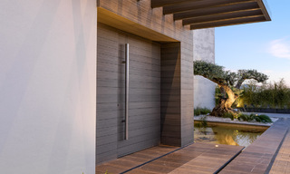 Magnifique villa contemporaine luxueuse à vendre, avec une vue imprenable sur la mer et en première position de golf - Benahavis, Marbella 36656 