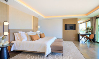 Magnifique villa contemporaine luxueuse à vendre, avec une vue imprenable sur la mer et en première position de golf - Benahavis, Marbella 36670 