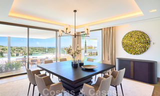Magnifique villa contemporaine luxueuse à vendre, avec une vue imprenable sur la mer et en première position de golf - Benahavis, Marbella 36689 