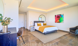 Magnifique villa contemporaine luxueuse à vendre, avec une vue imprenable sur la mer et en première position de golf - Benahavis, Marbella 36692 