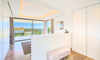 Magnifique villa contemporaine luxueuse à vendre, avec une vue imprenable sur la mer et en première position de golf - Benahavis, Marbella 36697 