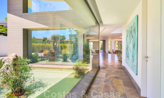 Magnifique villa contemporaine luxueuse à vendre, avec une vue imprenable sur la mer et en première position de golf - Benahavis, Marbella 36702 