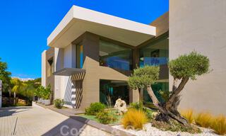 Magnifique villa contemporaine luxueuse à vendre, avec une vue imprenable sur la mer et en première position de golf - Benahavis, Marbella 36712 