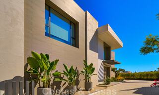 Magnifique villa contemporaine luxueuse à vendre, avec une vue imprenable sur la mer et en première position de golf - Benahavis, Marbella 36713 