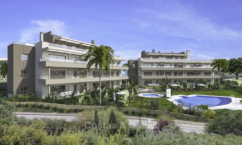 Appartements neufs et modernes dans un superbe Resort de golf à vendre, vue imprenable incluse ! Mijas, Costa del Sol 18093
