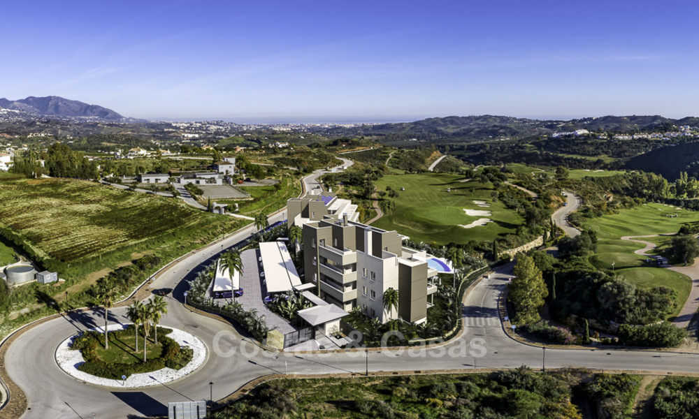 Appartements neufs et modernes dans un superbe Resort de golf à vendre, vue imprenable incluse ! Mijas, Costa del Sol 18100