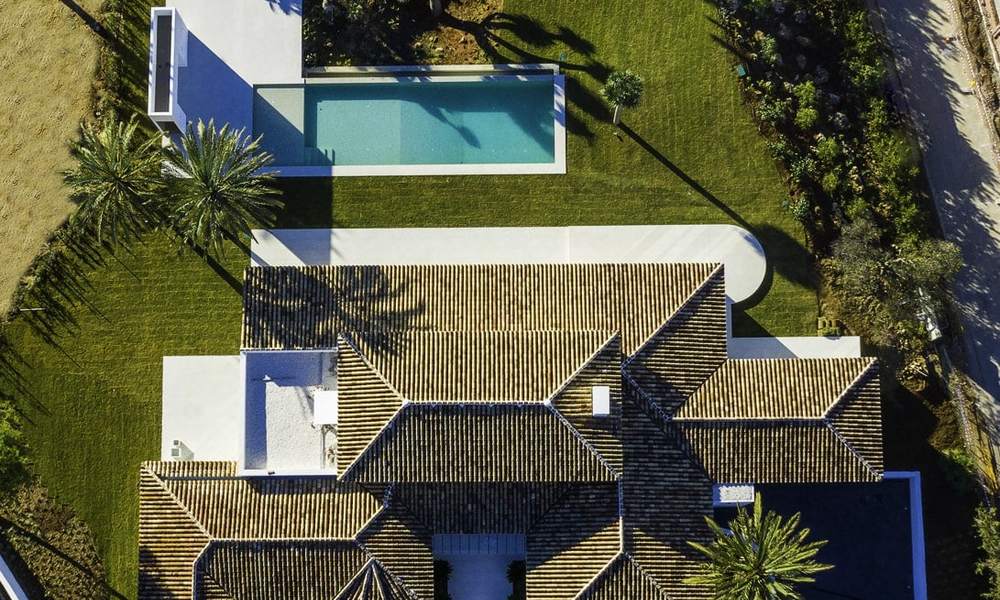 Exquise villa moderne méditerranéenne de luxe sur 1 niveau à vendre à Sierra Blanca, Marbella 18237