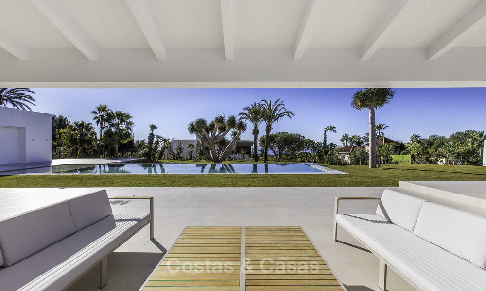 Exquise villa moderne méditerranéenne de luxe sur 1 niveau à vendre à Sierra Blanca, Marbella 18241