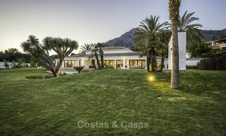 Exquise villa moderne méditerranéenne de luxe sur 1 niveau à vendre à Sierra Blanca, Marbella 18259 