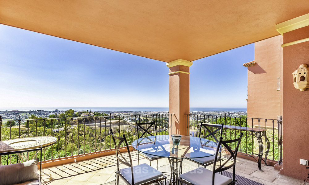 Appartement spacieux et confortable avec vue panoramique sur la mer à vendre, Benahavis - Marbella 18358