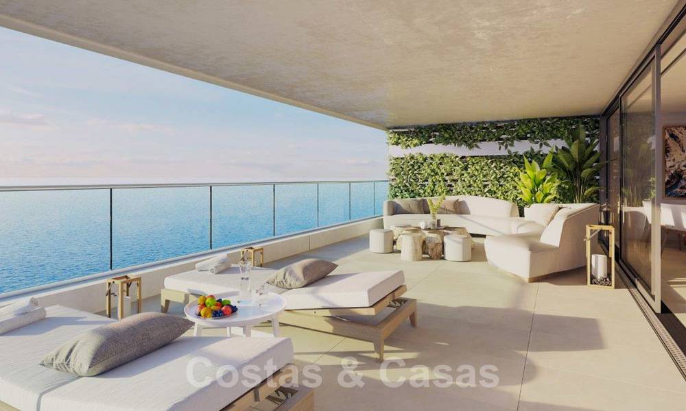 Appartements de luxe contemporains innovateurs à vendre dans un impressionnant complexe balnéaire neuf à Malaga. 20396