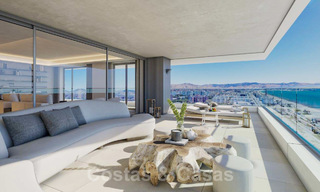 Appartements de luxe contemporains innovateurs à vendre dans un impressionnant complexe balnéaire neuf à Malaga. 20415 