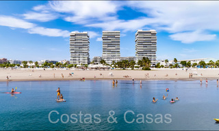 Appartements de luxe contemporains innovateurs à vendre dans un impressionnant complexe balnéaire neuf à Malaga. 64065 