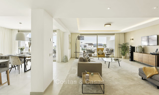 Appartement neuf de luxe à vendre dans un complexe à la mode à Nueva Andalucia à Marbella 18390 