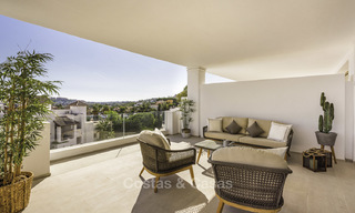 Appartement neuf de luxe à vendre dans un complexe à la mode à Nueva Andalucia à Marbella 18392 