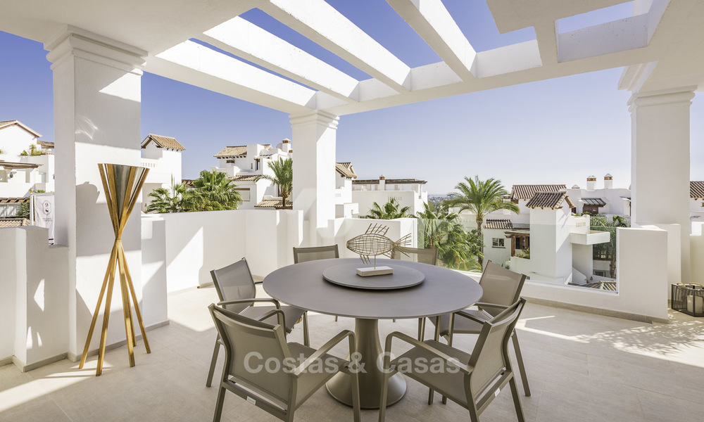 Appartement neuf de luxe à vendre dans un complexe à la mode à Nueva Andalucia à Marbella 18396