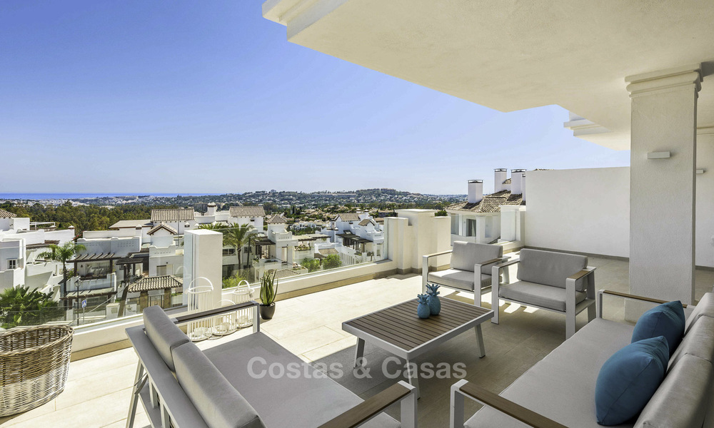 Appartement de luxe contemporain à vendre dans un complexe exclusif à Nueva Andalucia - Marbella 18445