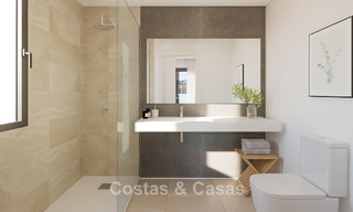 Jolies villas jumelées neuves à vendre dans le Triangle d'Or, Estepona Est 802401 