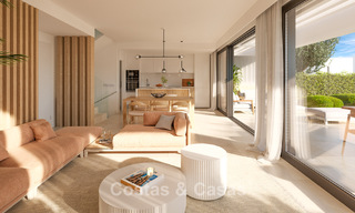 Jolies villas jumelées neuves à vendre dans le Triangle d'Or, Estepona Est 802406 
