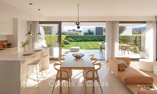 Jolies villas jumelées neuves à vendre dans le Triangle d'Or, Estepona Est 802407 