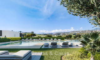 Jolies villas jumelées neuves à vendre dans le Triangle d'Or, Estepona Est 802412 