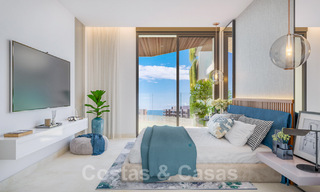 Appartements de luxe contemporains neufs à vendre dans un complexe au bord de la mer dans le centre de Fuengirola 40229 