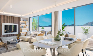 Appartements de luxe contemporains neufs à vendre dans un complexe au bord de la mer dans le centre de Fuengirola 40239 