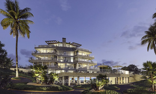 Superbes appartements de luxe exclusifs en front de mer dans un complexe exclusif à vendre près du centre d'Estepona 18925 