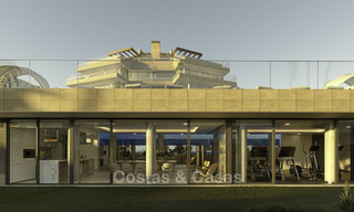 Superbes appartements de luxe exclusifs en front de mer dans un complexe exclusif à vendre près du centre d'Estepona 18928 